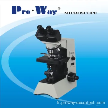 Microscope biologique binoculaire de type coulissant 40X-1000X